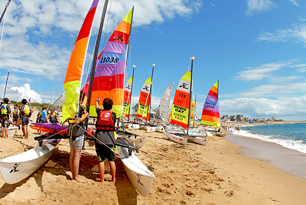Vacances pour tous - colonies de vacances  - Batz-sur-Mer - Voile et découverte du bord de mer