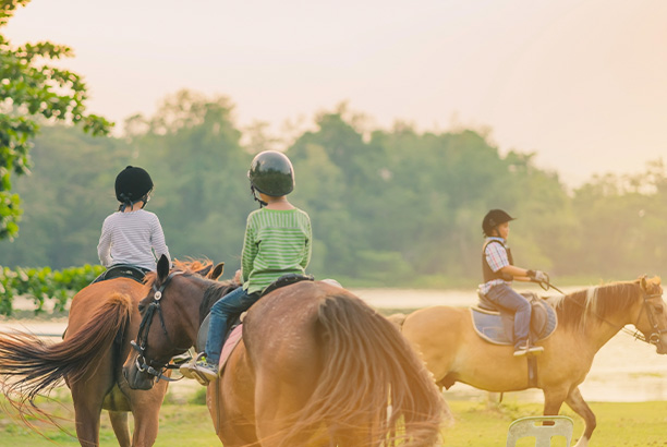 Vacances pour tous - colonies de vacances  - Gouville-sur-Mer - En selle moussaillon !