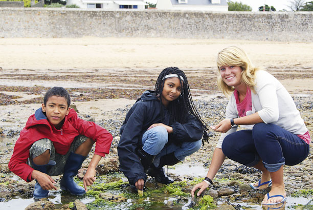 Vacances pour tous - colonies de vacances  - Batz-sur-Mer - Défi nature