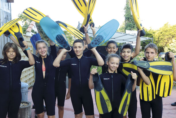 Vacances pour tous - colonies de vacances  - Corte - Aventure sous-marine