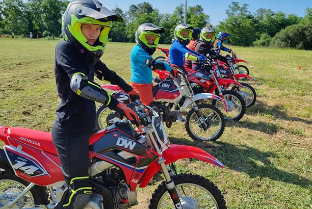 Vacances pour tous - colonies de vacances  - Cassen - Motocross