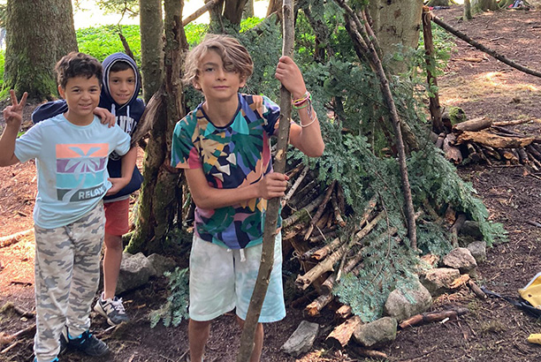 Vacances pour tous - colonies de vacances  - Le Bessat - La quête de la forêt magique