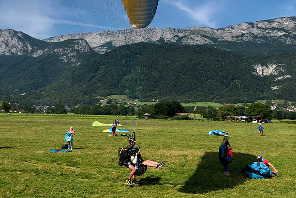 Vacances pour tous - colonies de vacances  - Poisy-Lac d'Annecy - Vue d'en haut